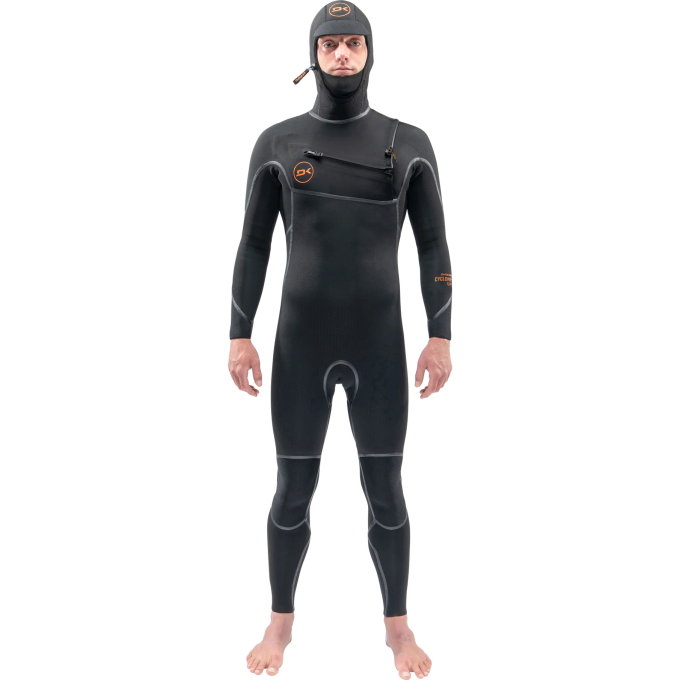 Гидрокостюм DAKINE MENS CYCLONE CHEST ZIP HOODED 6/4 Blk, размер M DK22M64HCZ (0604565453631)