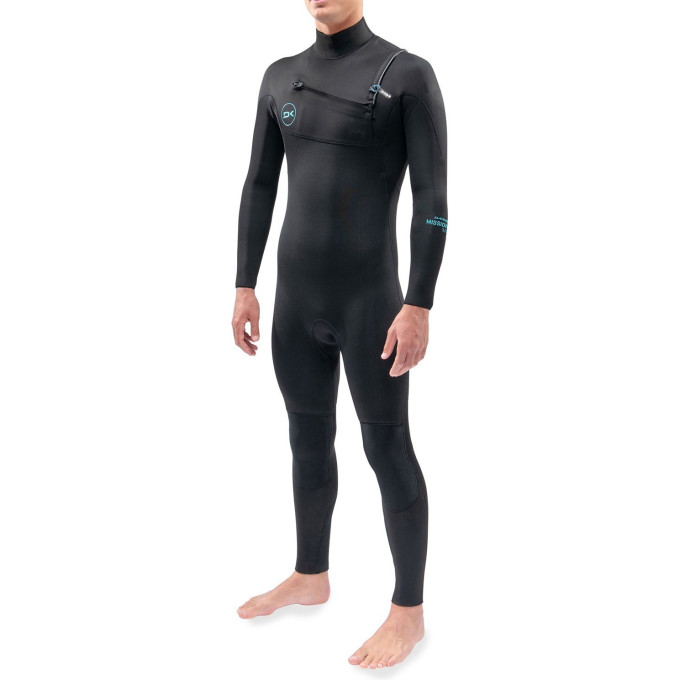 Гидрокостюм DAKINE MEN'S MISSION CHEST ZIP FULL SUIT 4/3mm Black Размер LT DK22M43MZ (0604565592835)