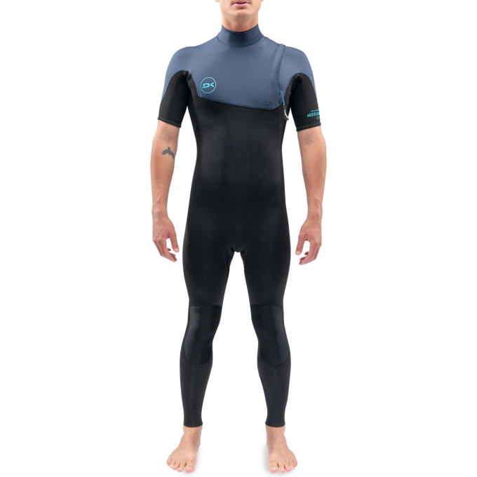 Гидрокостюм DAKINE MEN'S MISSION ZIP FREE SHORT SLEEVE FULL SUIT 2/2mm Black, размер XL DK22M22MSS (0604565593276)
